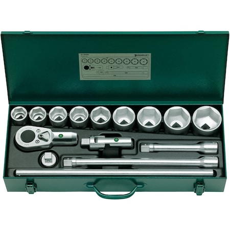Stahlwille Tools 20 mm (3/4") Socket set 15-pcs., 55/9/6 N 96050103